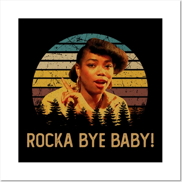 Classic Rocka Bye Baby Wall Art by Black Demon Bear